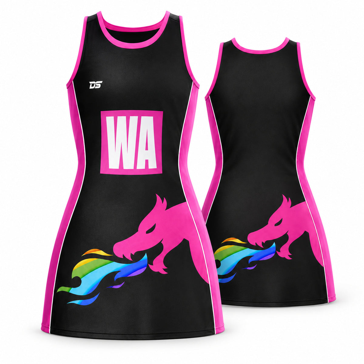 Custom Netball Dress - Design 2