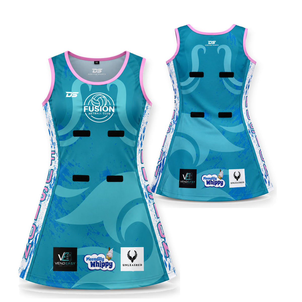 Fusion Netball Club- Customised Netball Dress