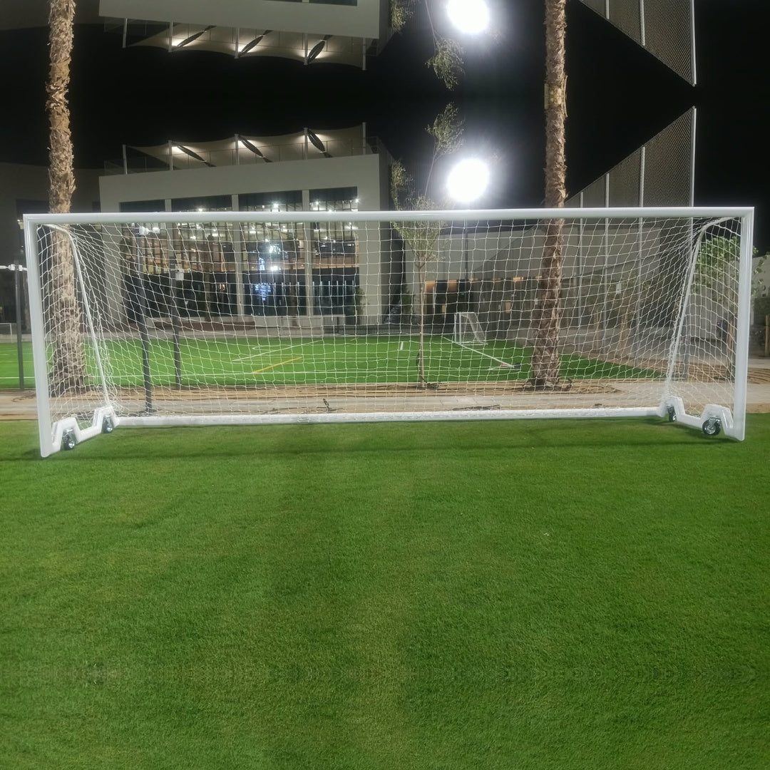 Aluminium Soccer Goal - 360° Swivel Wheels