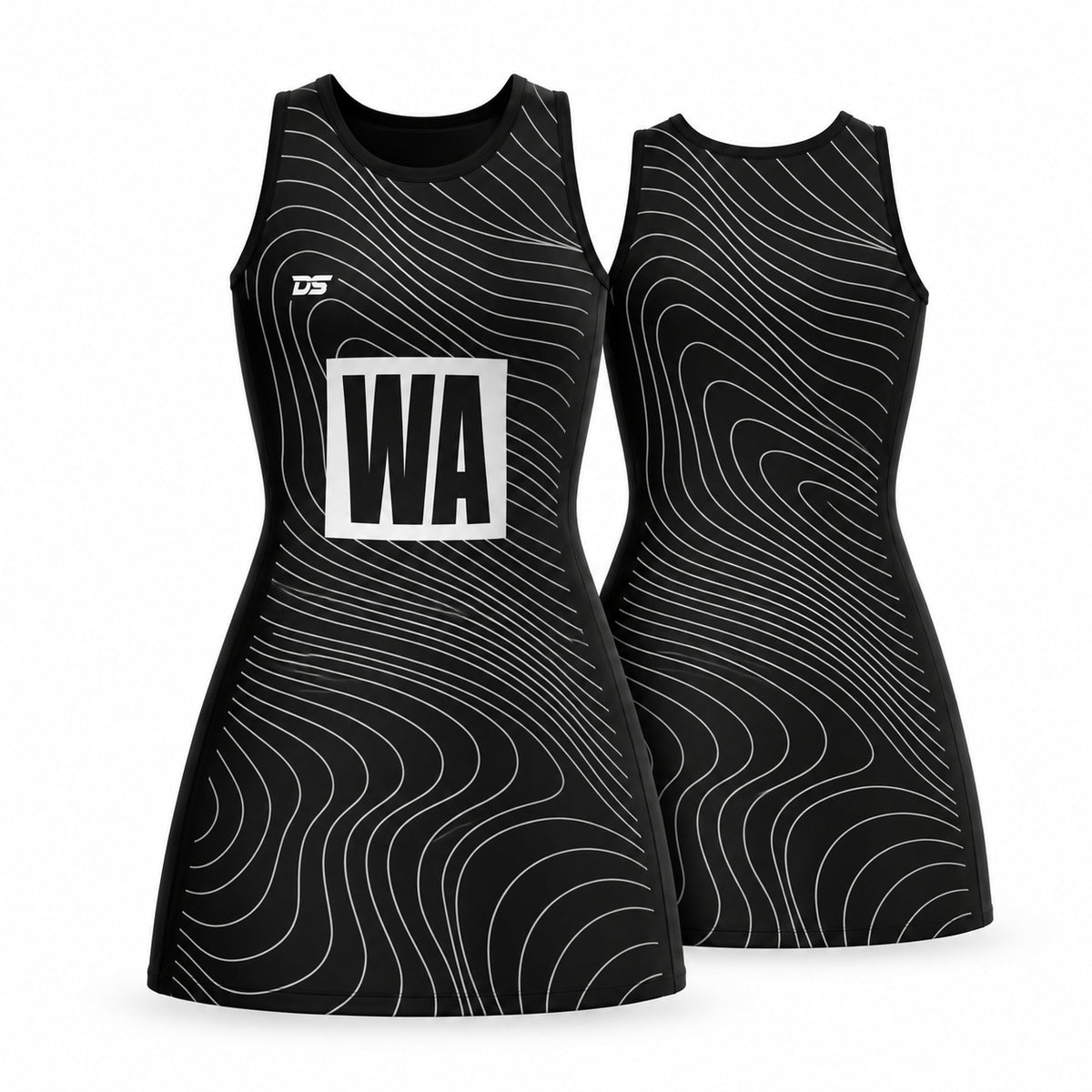 Custom Netball Dress - Design 10