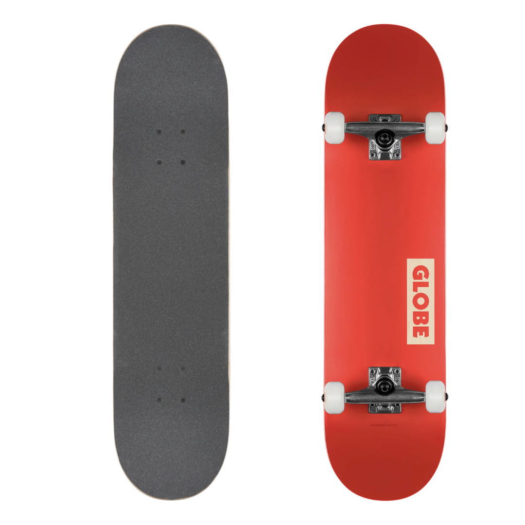 Globe Goodstock - Red 7.75
