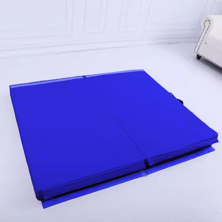 Folding Gymnastic Mat - Blue
