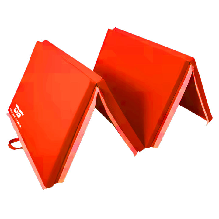 Folding Gymnastic Mat - Red