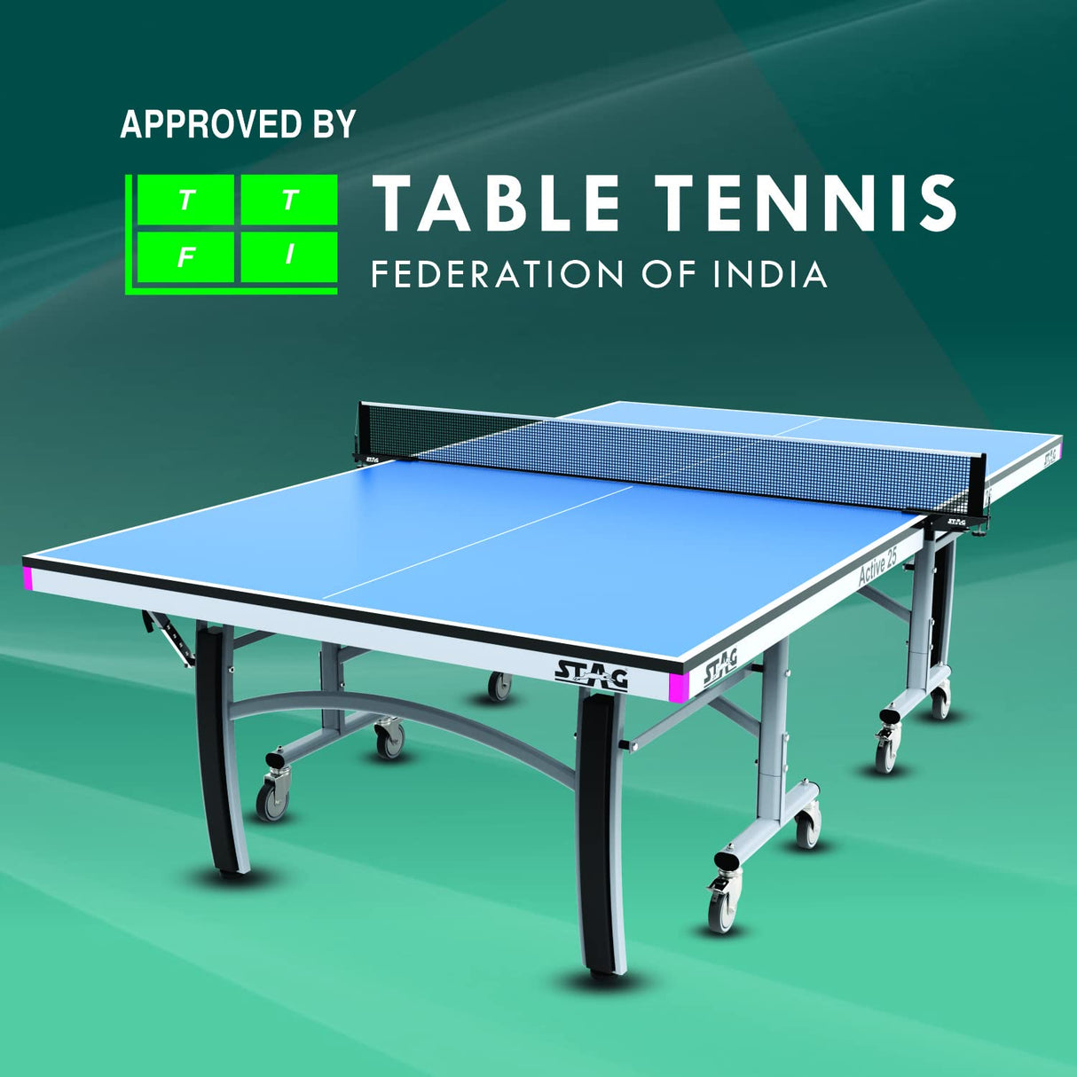 STAG Active 25 Series Table Tennis Table