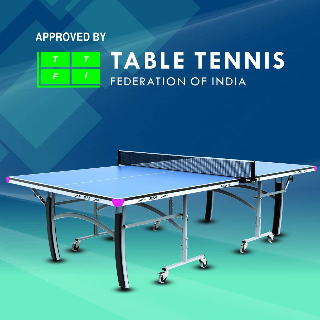 STAG Active 19 Series Table Tennis Table