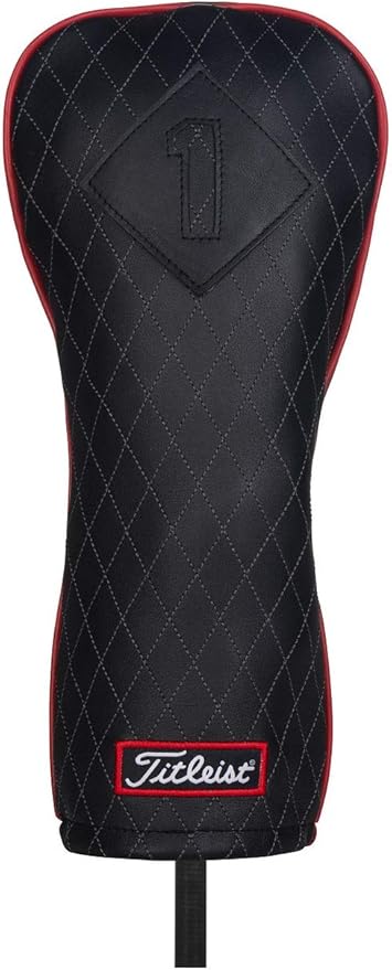Titleist JET BLACK LEATHER HEADCOVERS