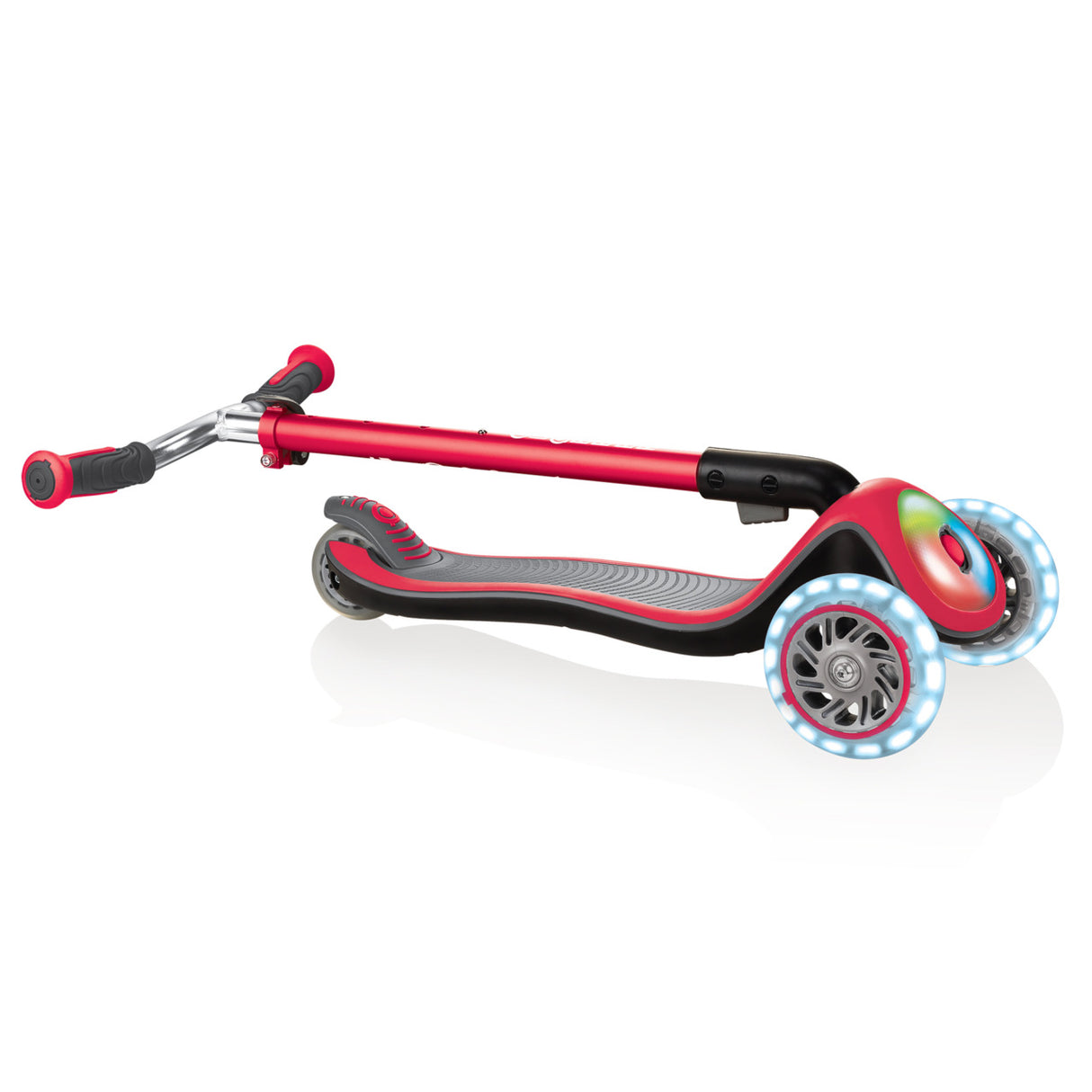 GLOBBER ELITE PRIME LIGHTS SCOOTER - RED