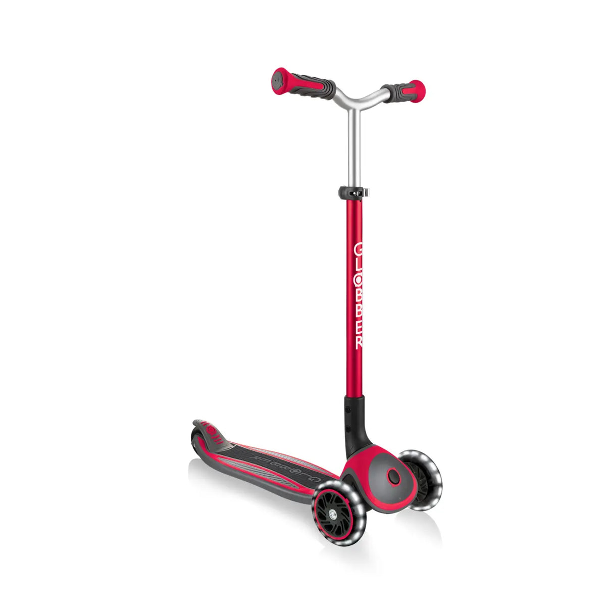 GLOBBER MASTER LIGHTS SCOOTER - RED