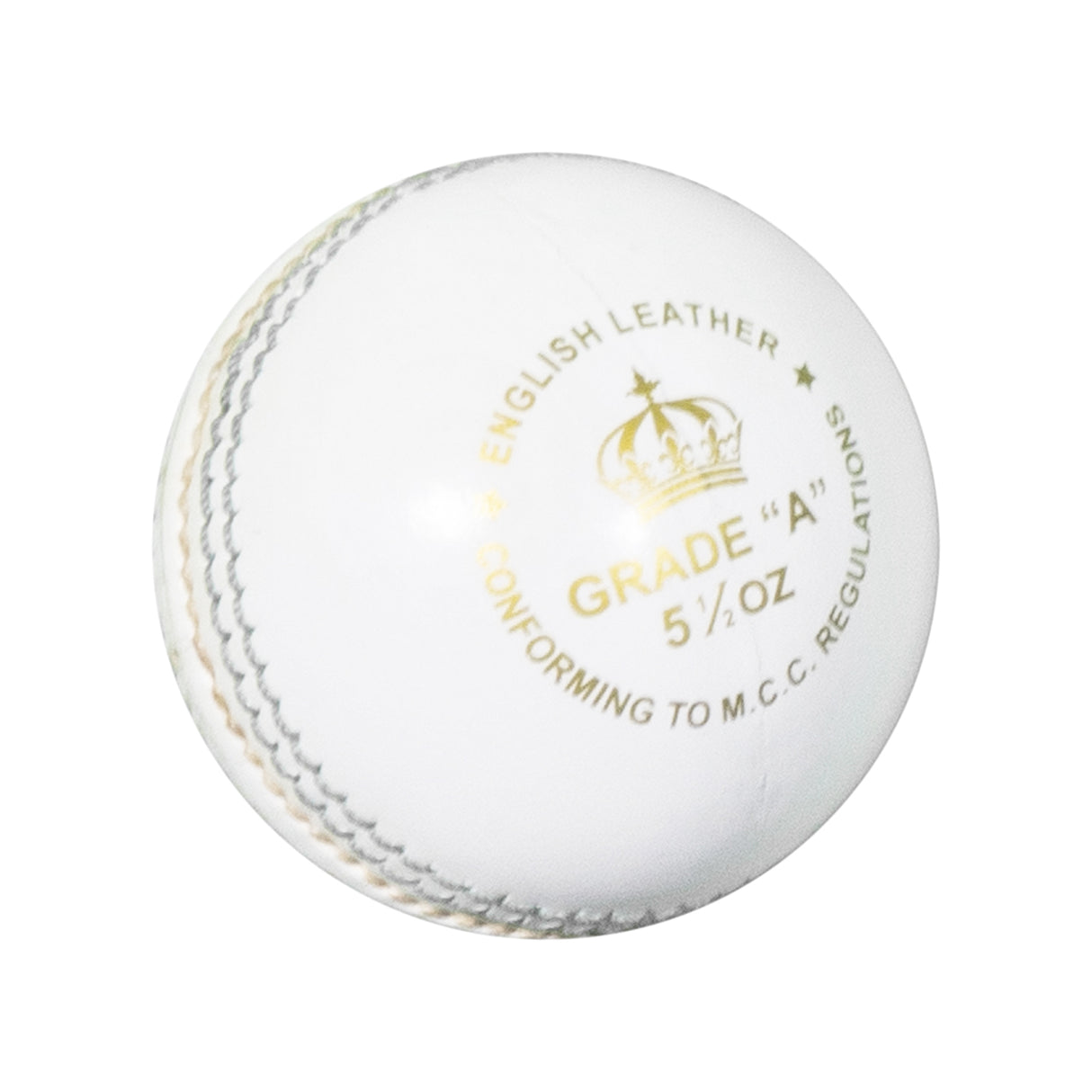 Match Leather Cricket Ball - Premium
