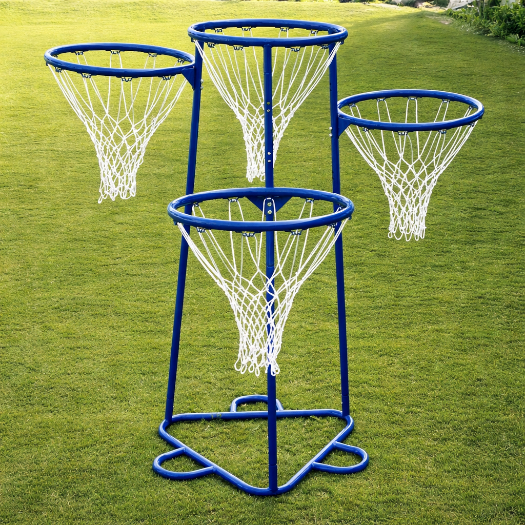Basketball and Netball Hoop Shot Trainer Goal - Multi Ring