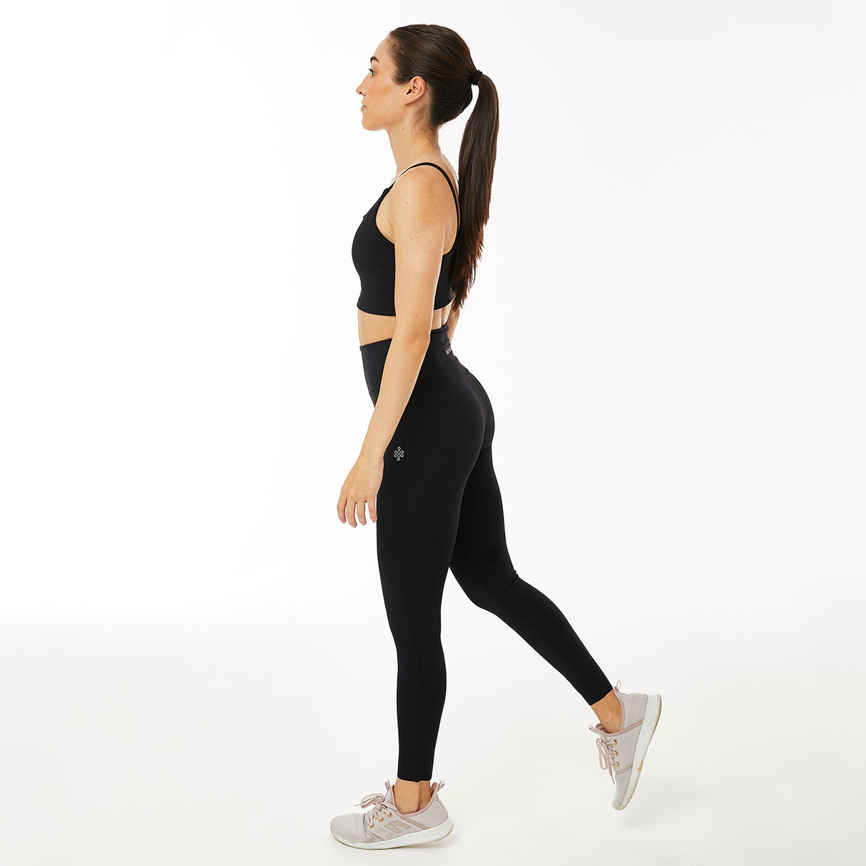 Lily High Waisted Legging - Black