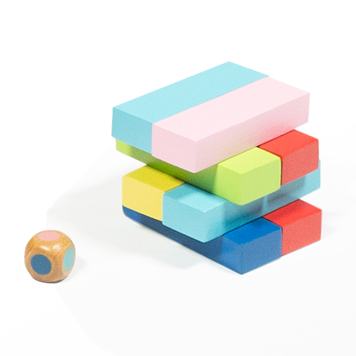 Wooden Coloured High Tower Game