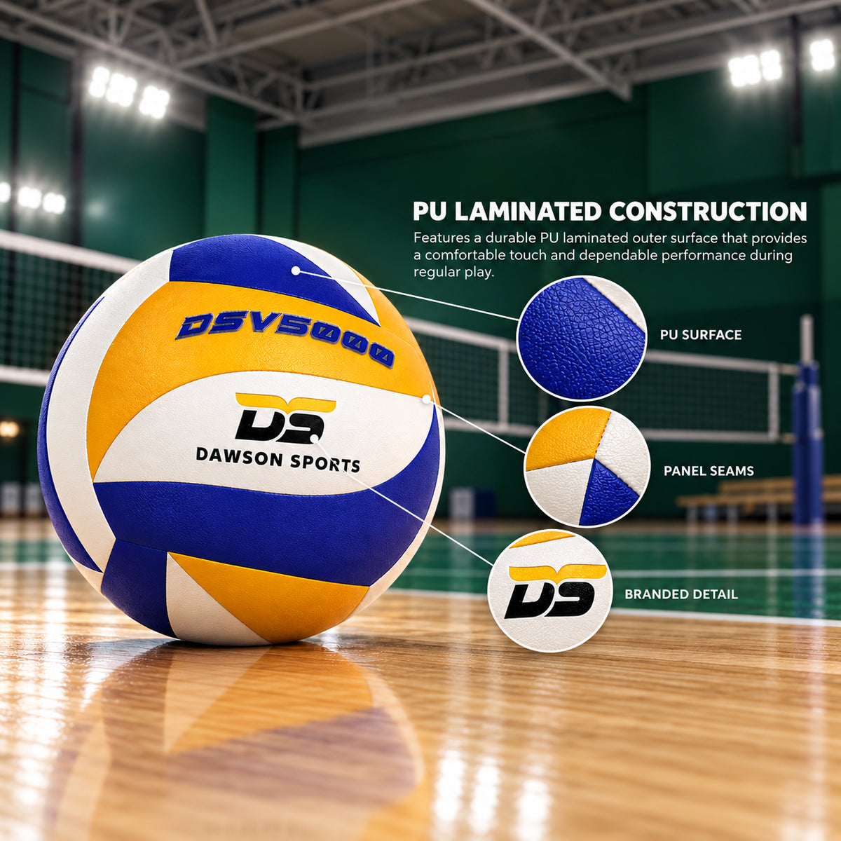 DSV5000 Volleyball - Size 5