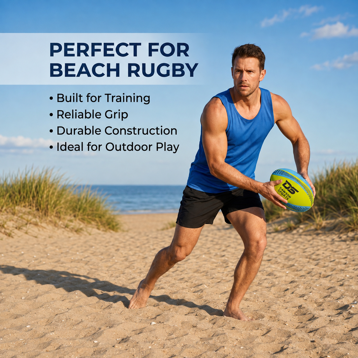 Pro Beach Rugby Ball - Size 5