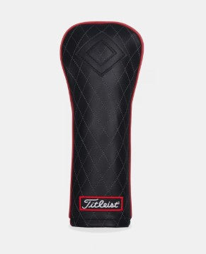 Titleist JET BLACK LEATHER HEADCOVERS