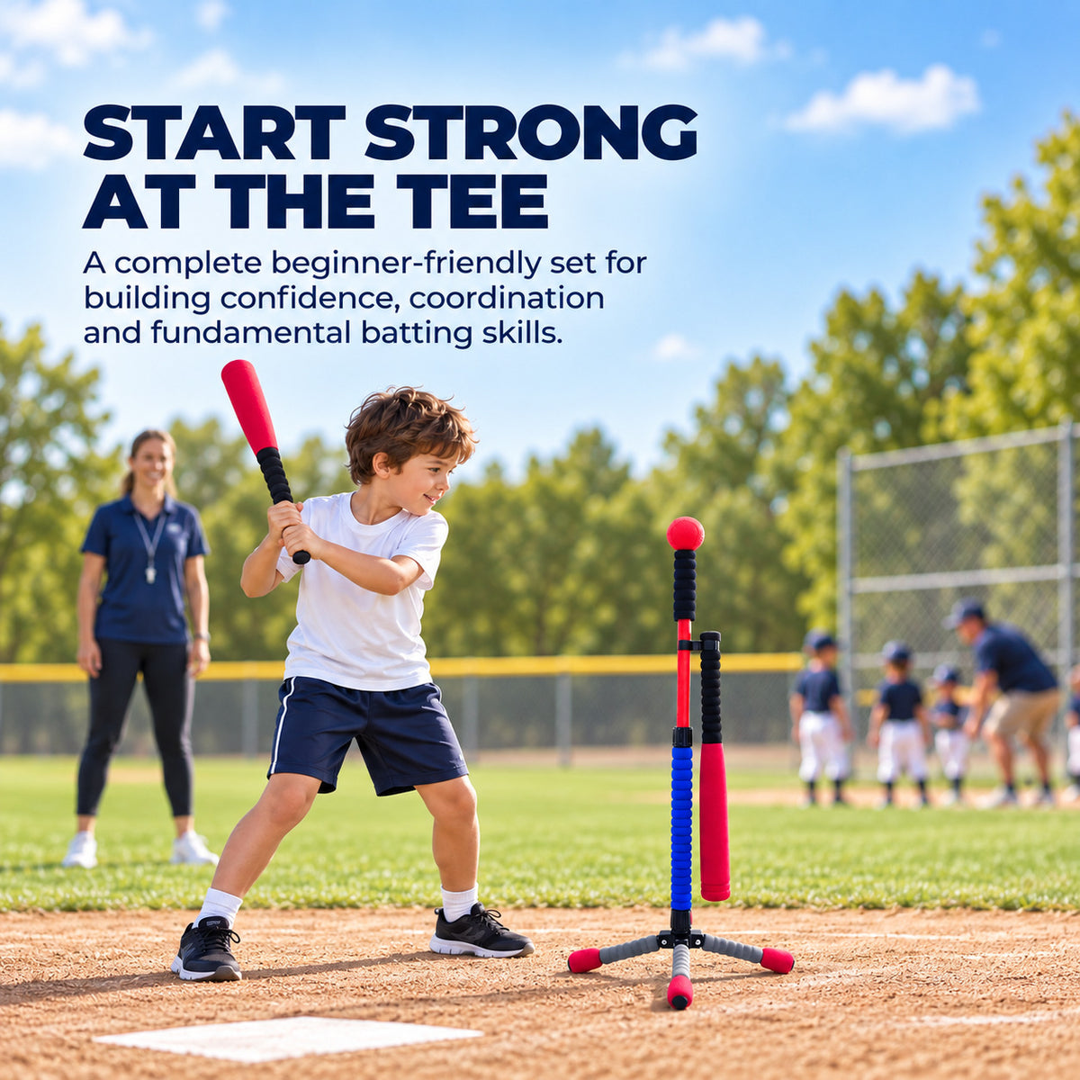 Foam Tee-Ball Set