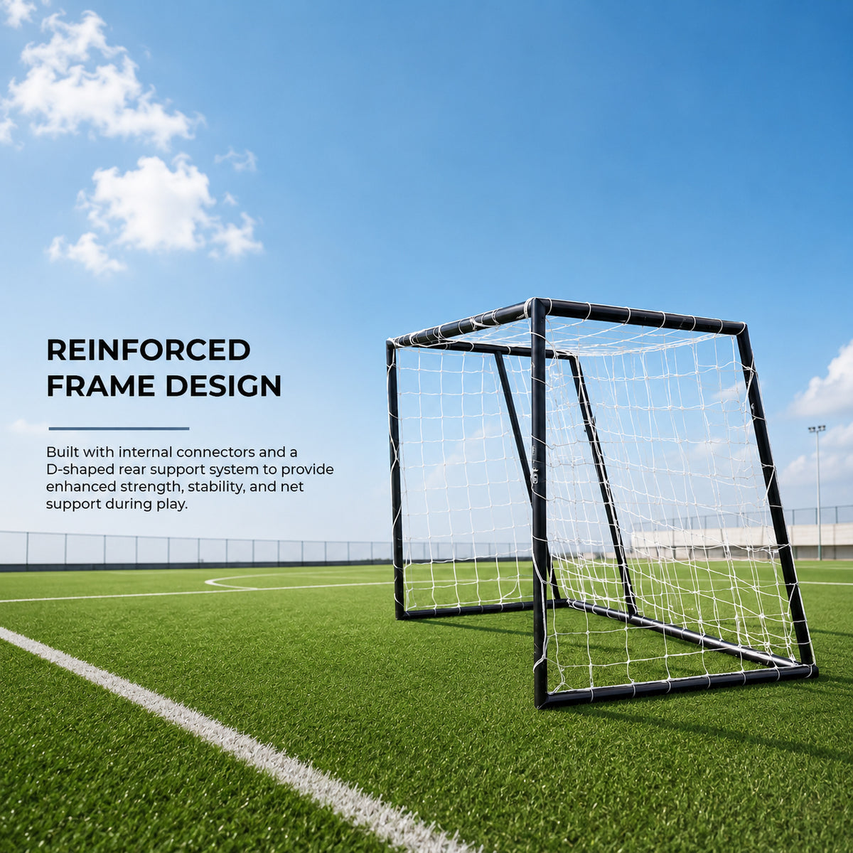 Football Goal Post 38mm - Steel (4 size available)