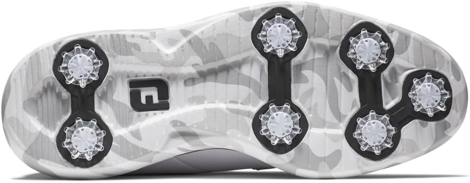 FootJoy Traditions Blucher Men's Golf Shoe - White/Grey Camo