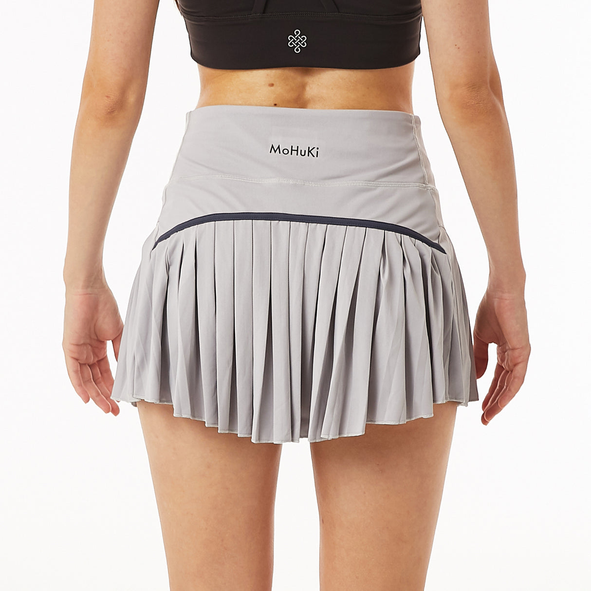 Leti Pleated Skirt - Grey