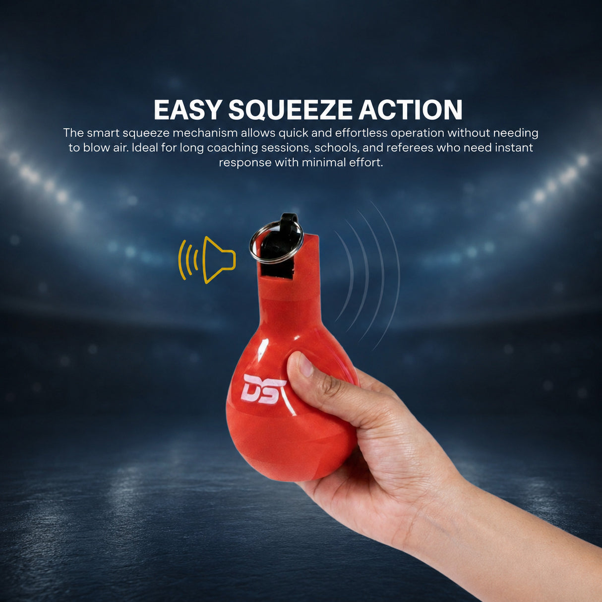 Hand Squeeze Whistle