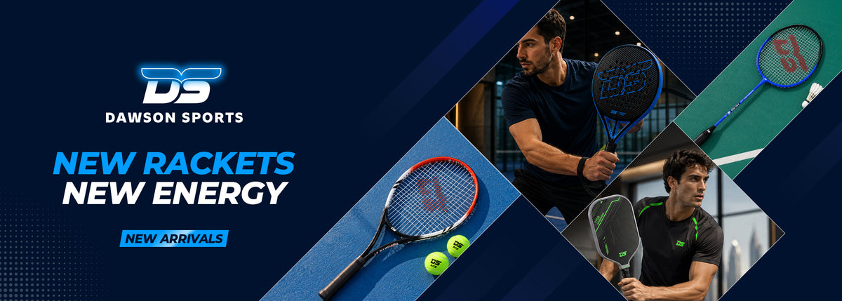 New Arrival Sport Items At Dawson Sports - Rackets, Pickle Ball, Paddle Ball,