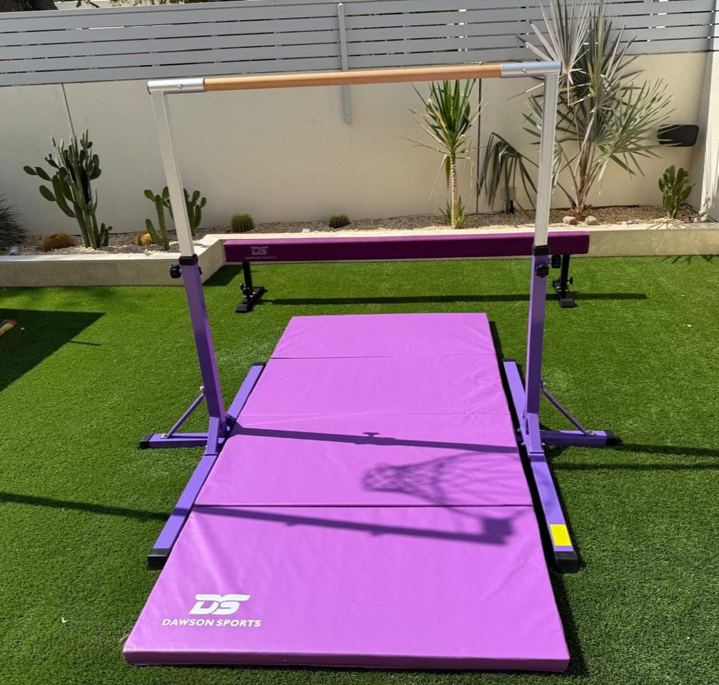 Folding Gymnastic Mat - Purple