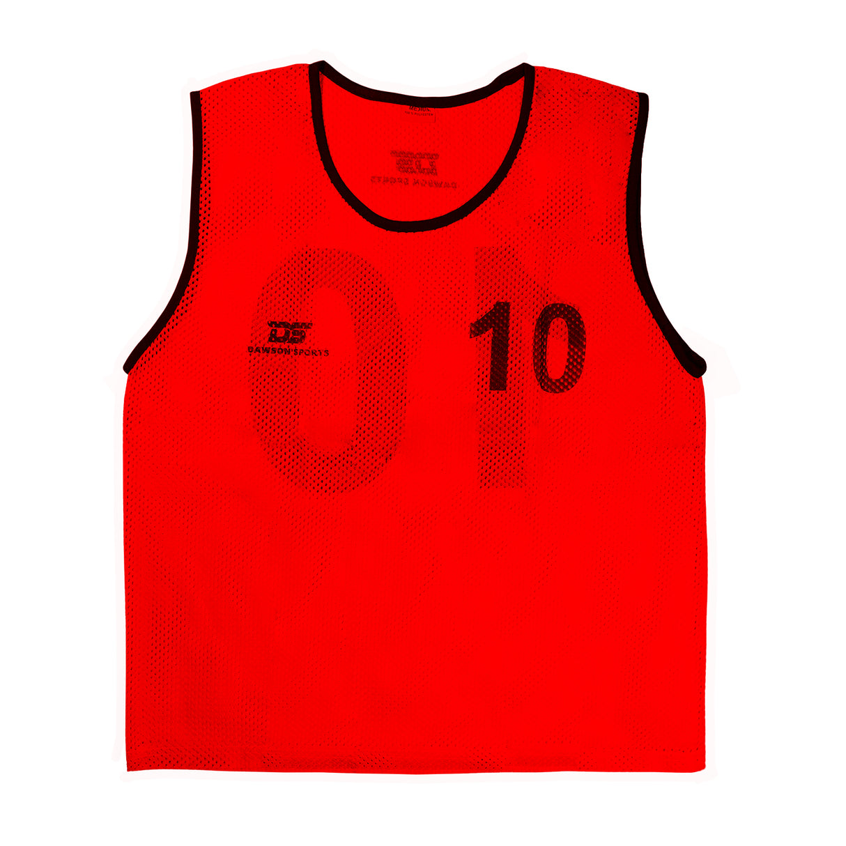 Numbered Mesh Bibs (Set of 10)