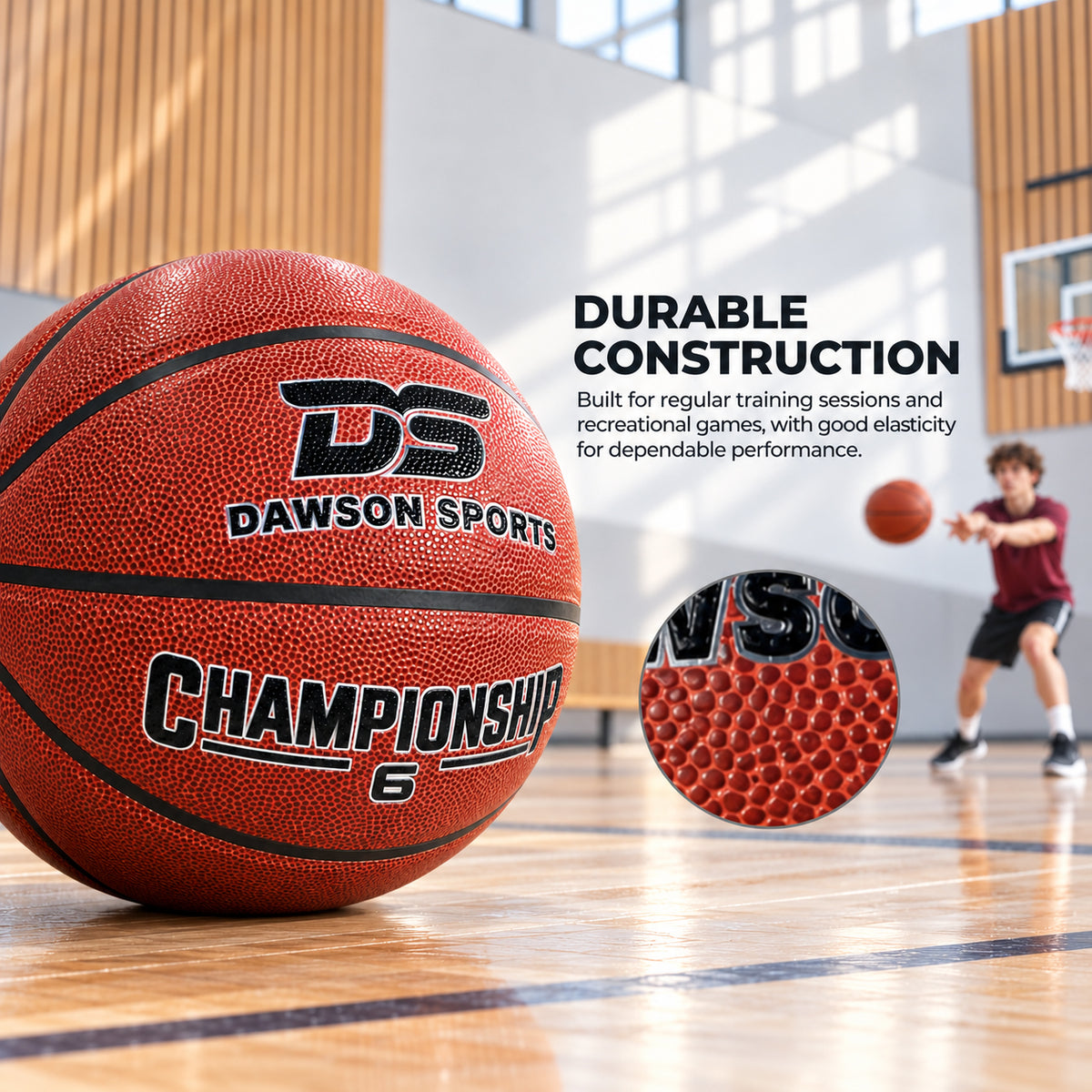 PU Championship Basketball (4 size available)