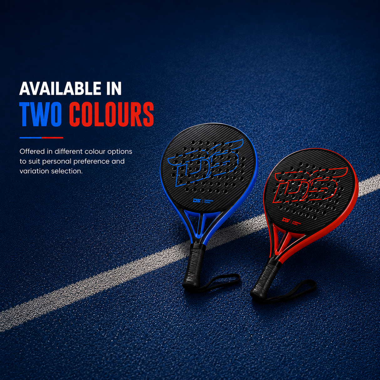 Padel Racket 3K Carbon