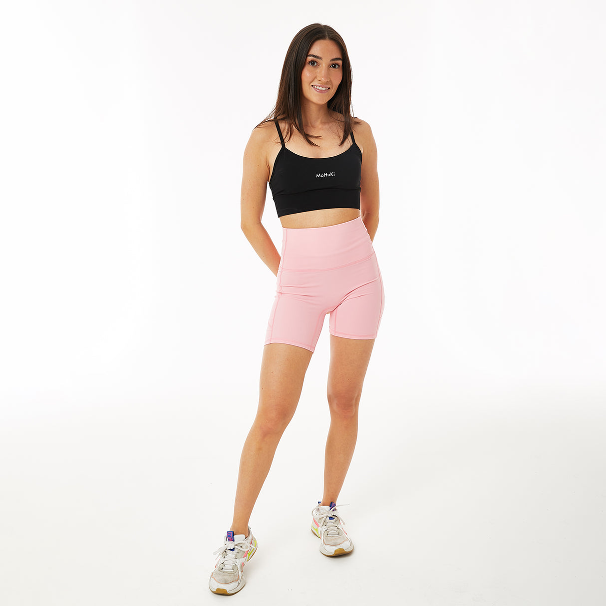 Olivia Side Pocket Shorts- Pink