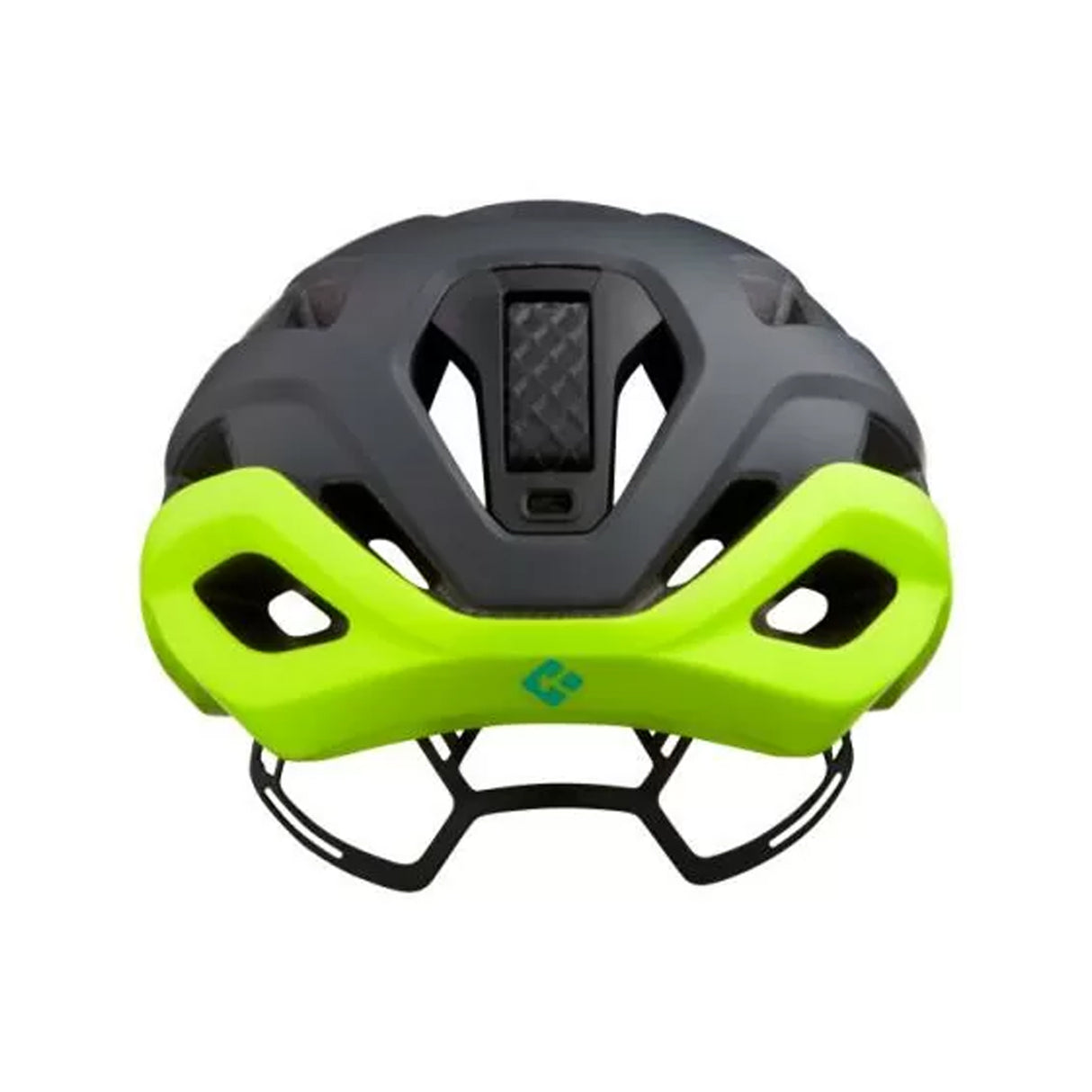 Lazer KC / Matte Dark Grey Flash Yellow M