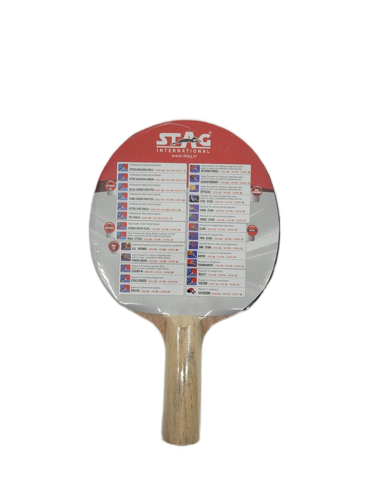 STAG 1 Star Table Tennis Racket