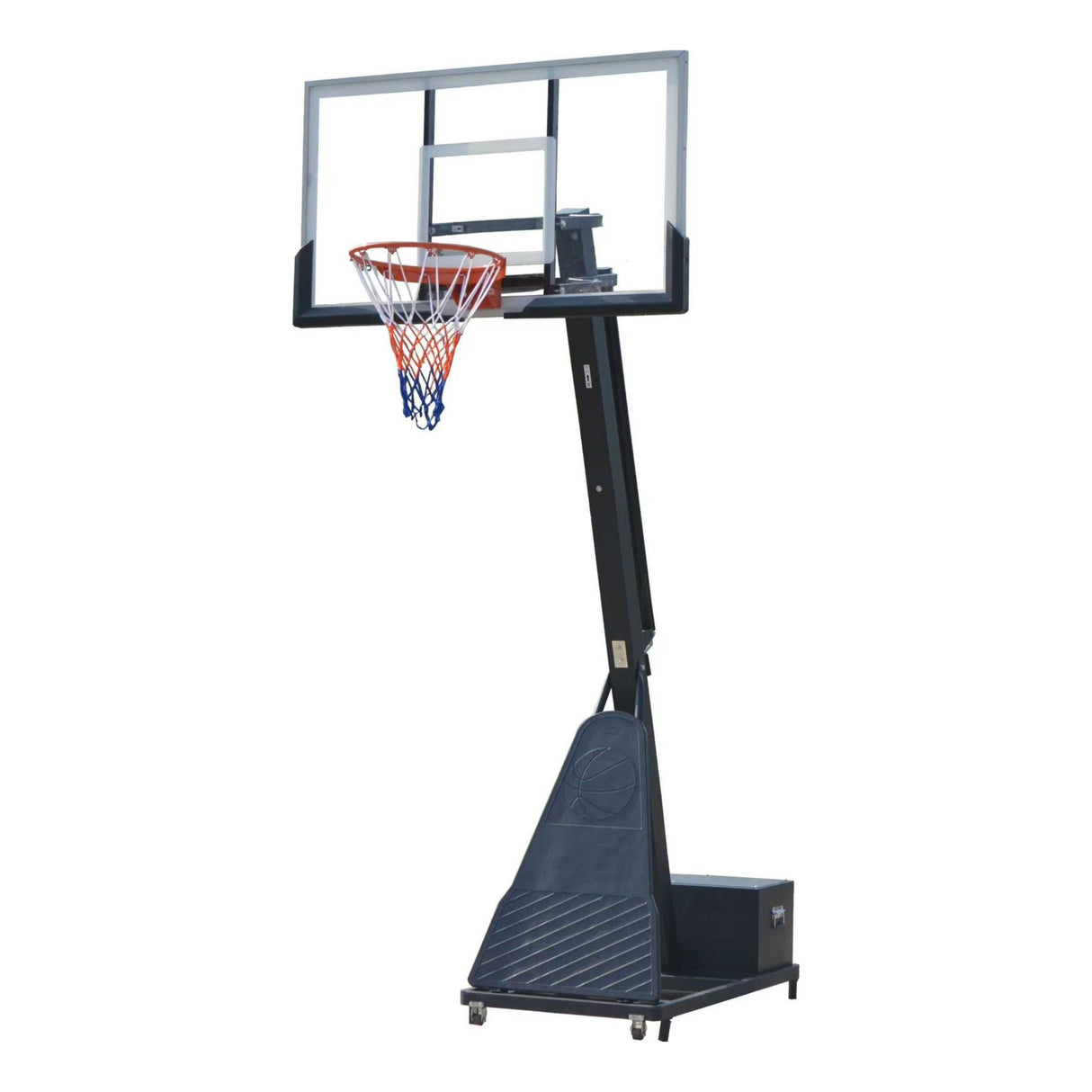 Tempered Glass Portable Basketball System