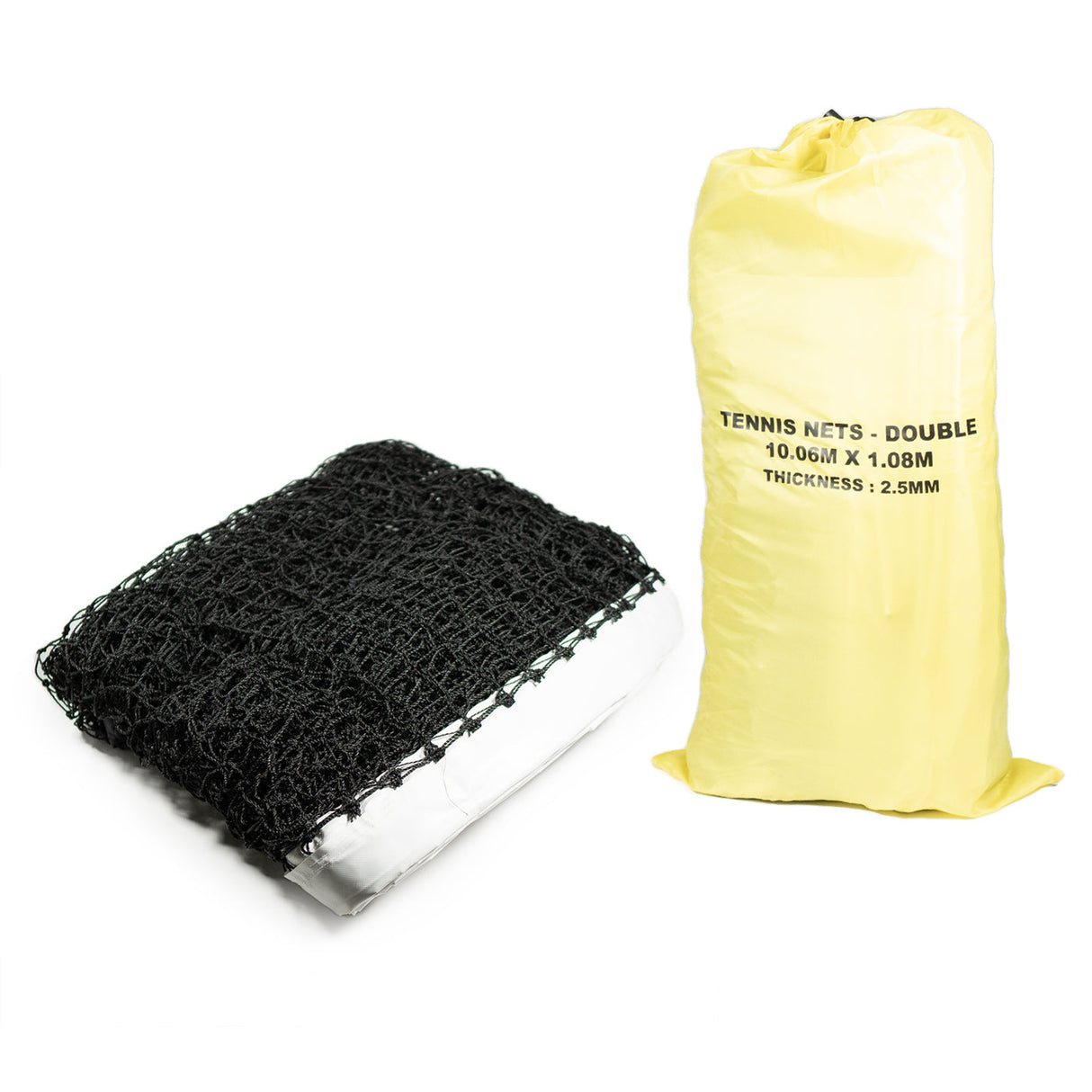 Tennis Net - Singles 2.5mm (10.06m x 1.08m)