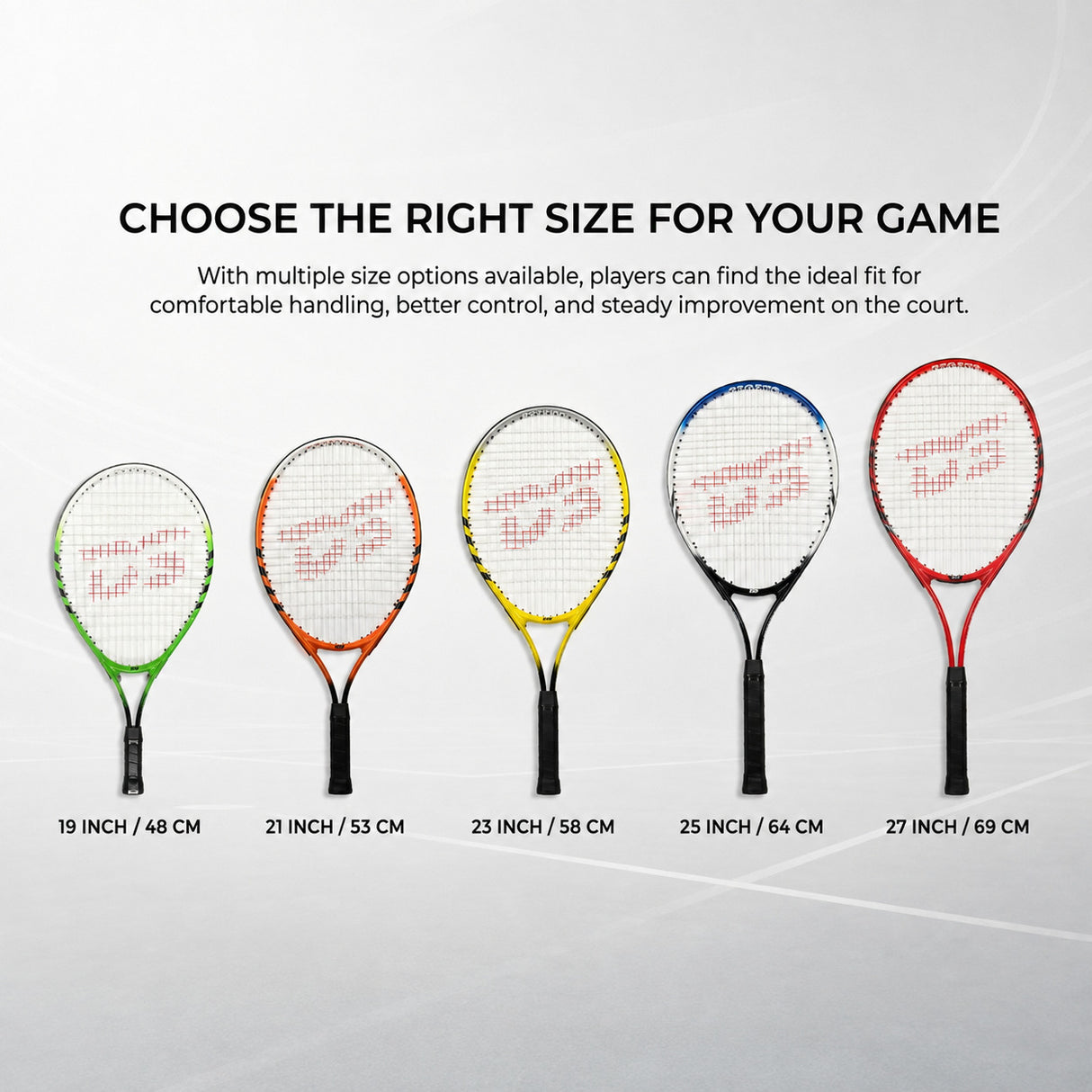 Tennis Racket (5 sizes available)