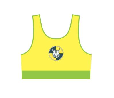 Vikings Muscle Back Flash Neon Bikini Top