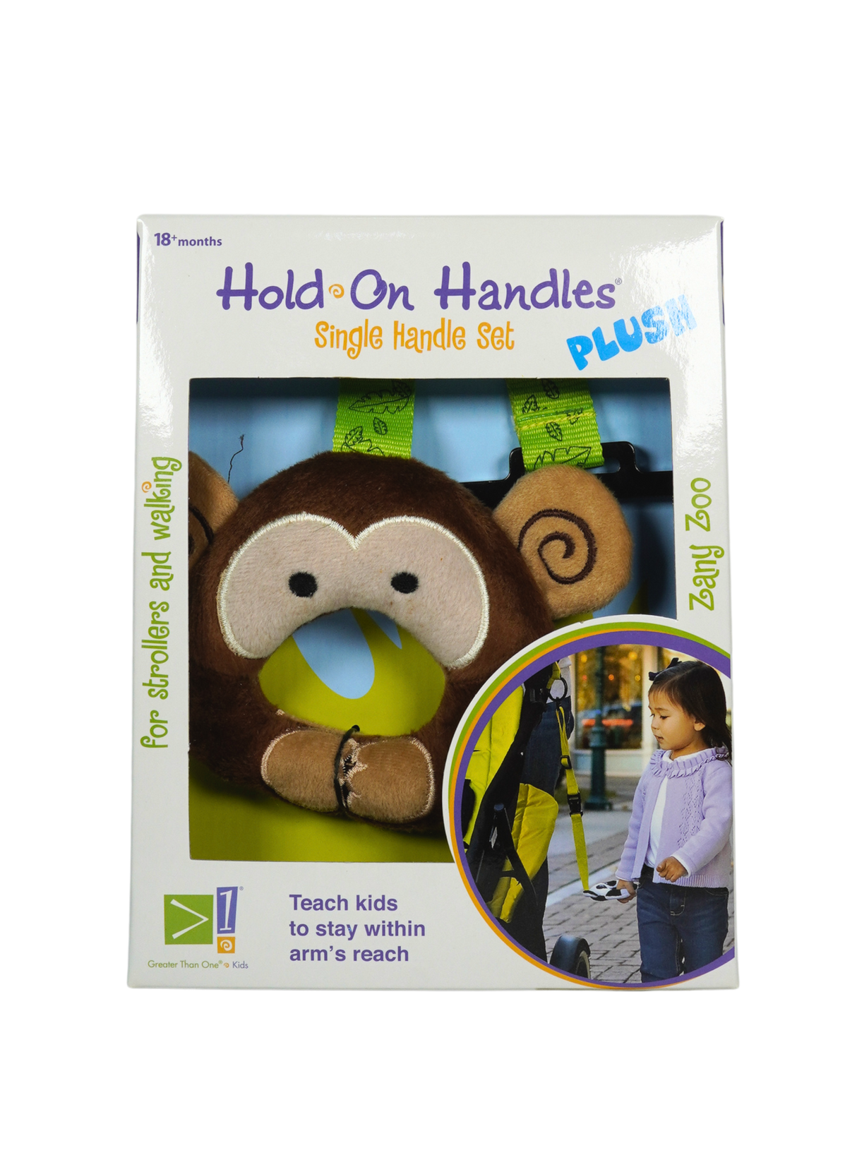 Hold-On Handles Zany Zoo Monkey Single
