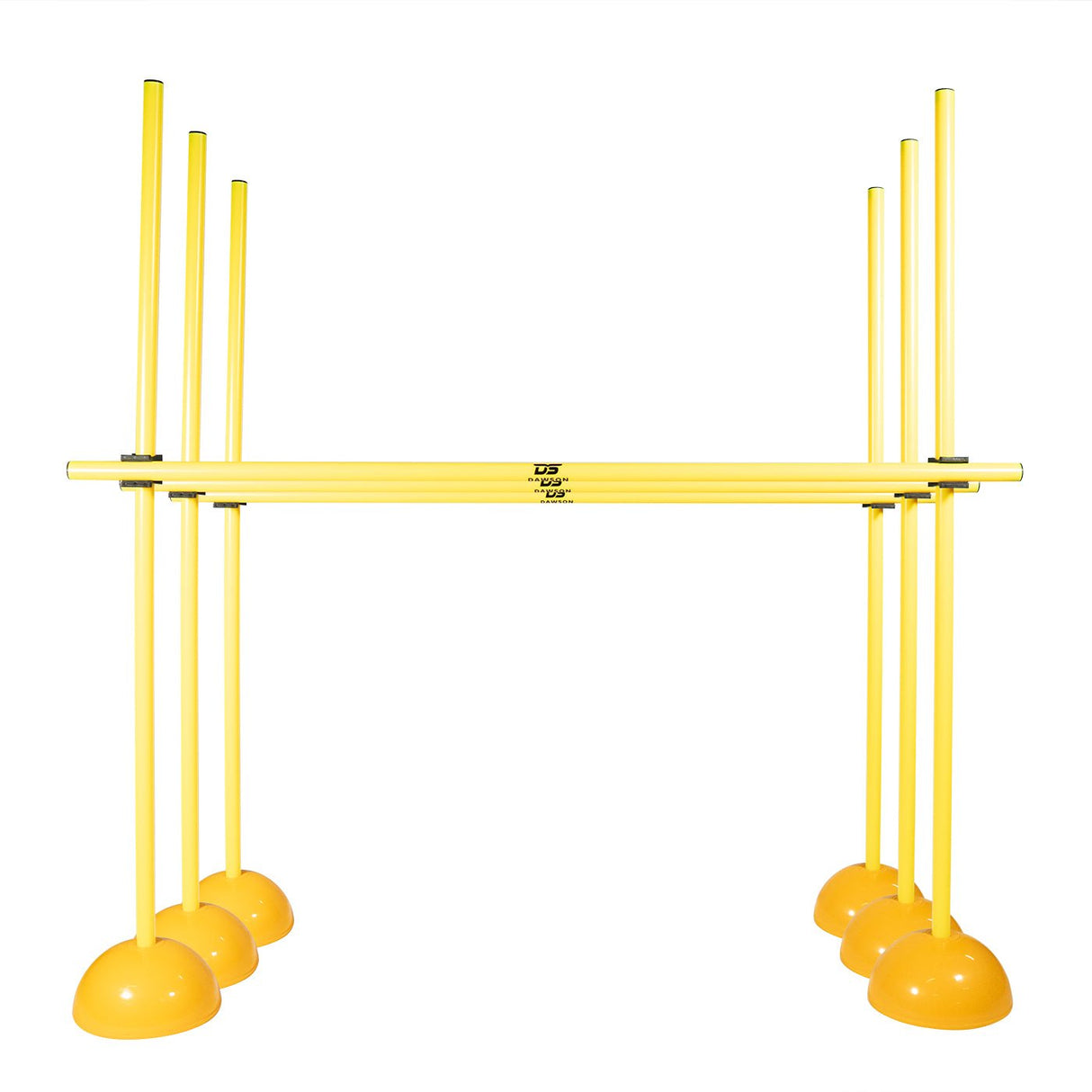 Agility Training Kit (9 Poles, 6 Dome, 6 Connector) - Coaching & Drills - Dawson Sports