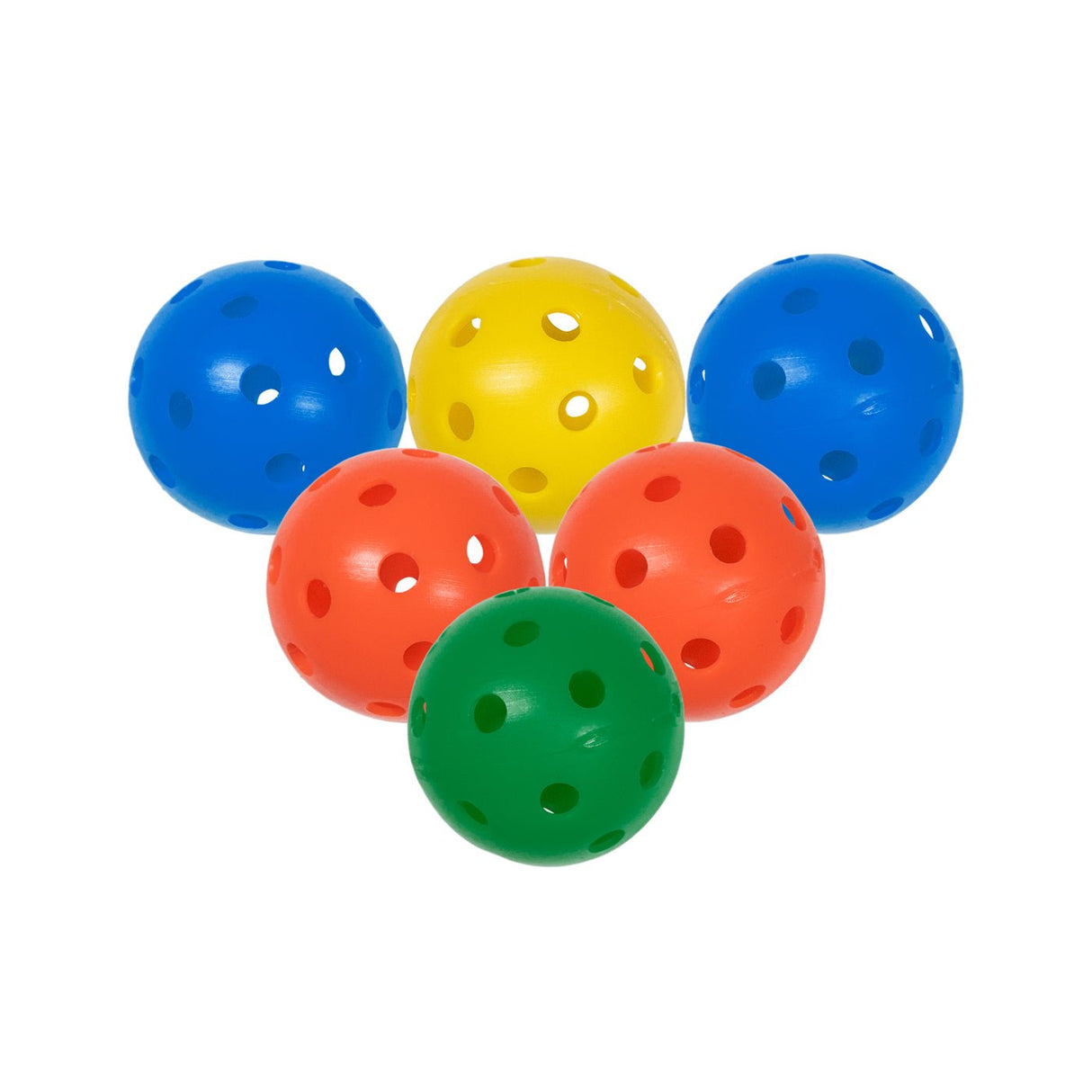 Airflow Practice Ball Assorted - Set of 6 - Golf Ball - Dawson Sports