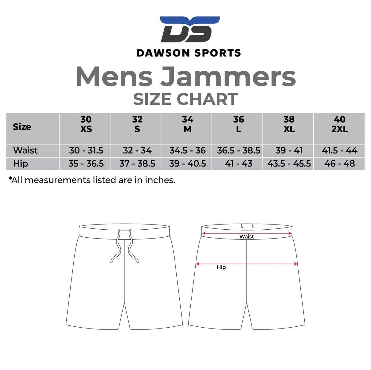 Amity Jammers for MEN - Swimming - Dawson Sports