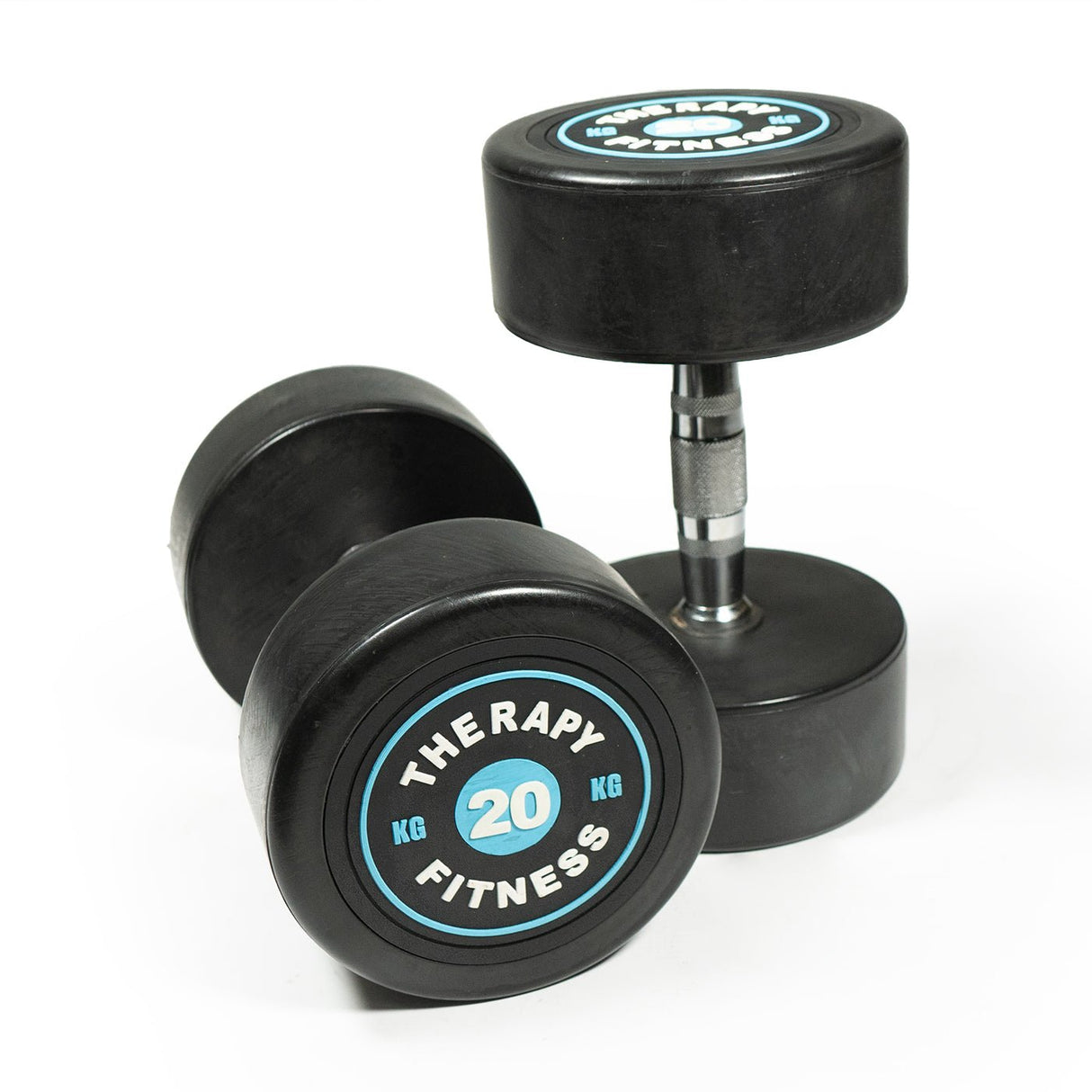 Cast Iron Round Dumbbells (Pair) - Fitness - Dawson Sports