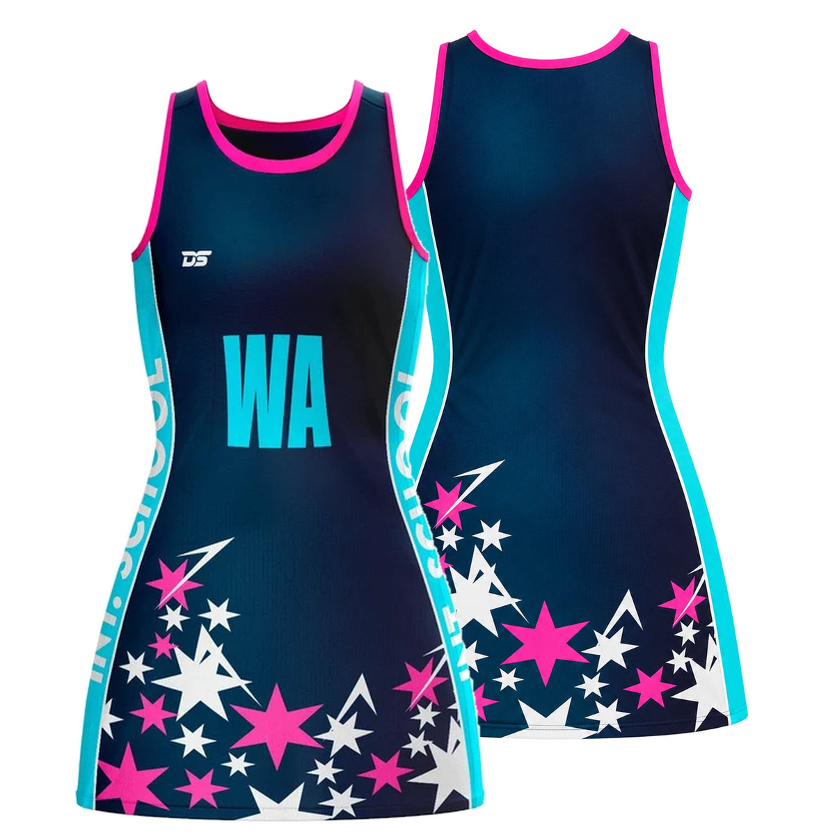 Custom Netball Dress - Design 26