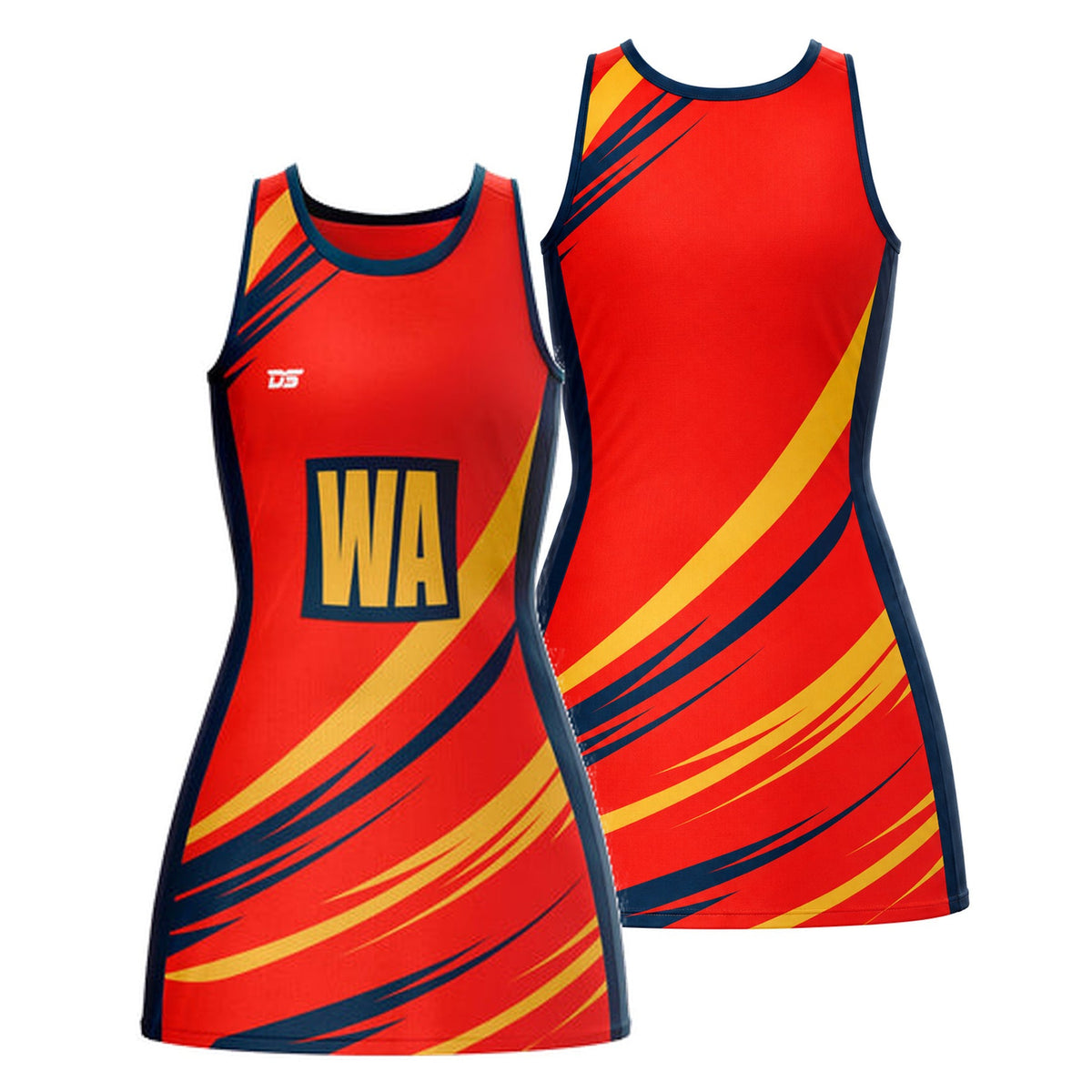 Custom Netball Dress - Design 17