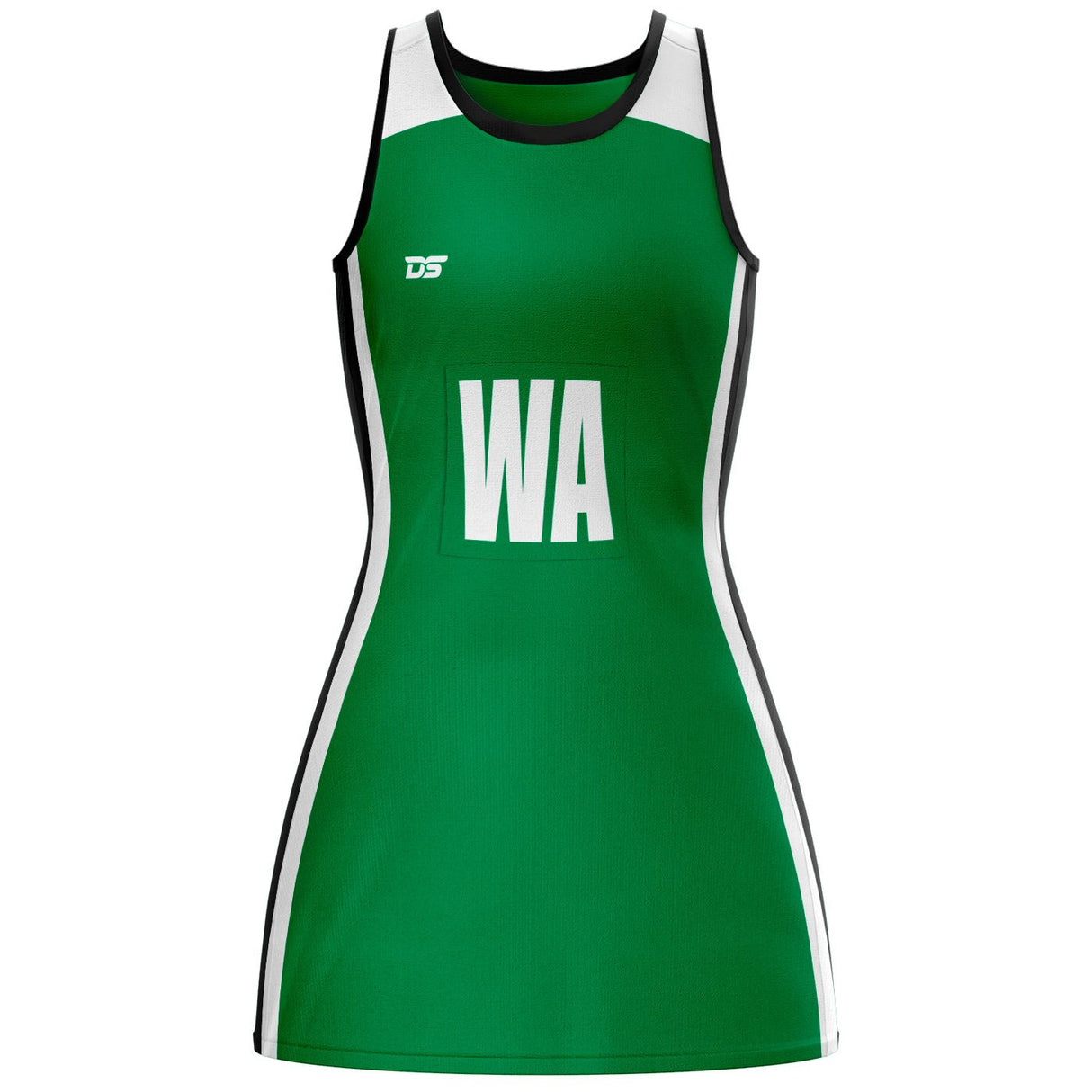 Custom Netball Dress - Design 22 - Bespoke Apparel - Dawson Sports