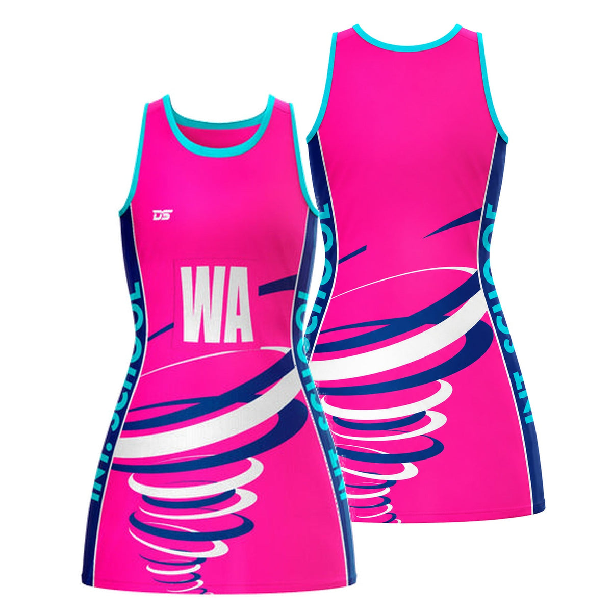Custom Netball Dress - Design 1