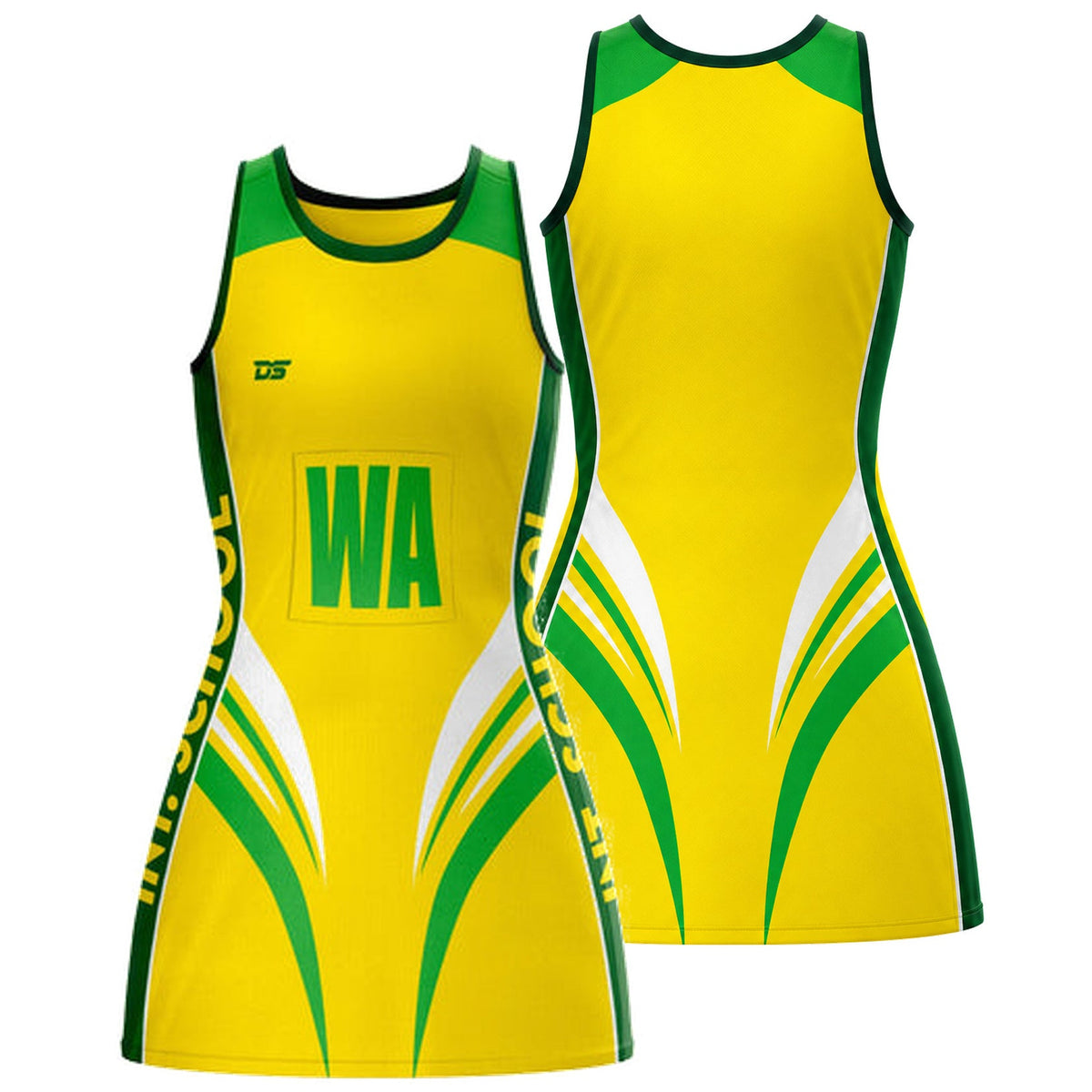 Custom Netball Dress - Design 25