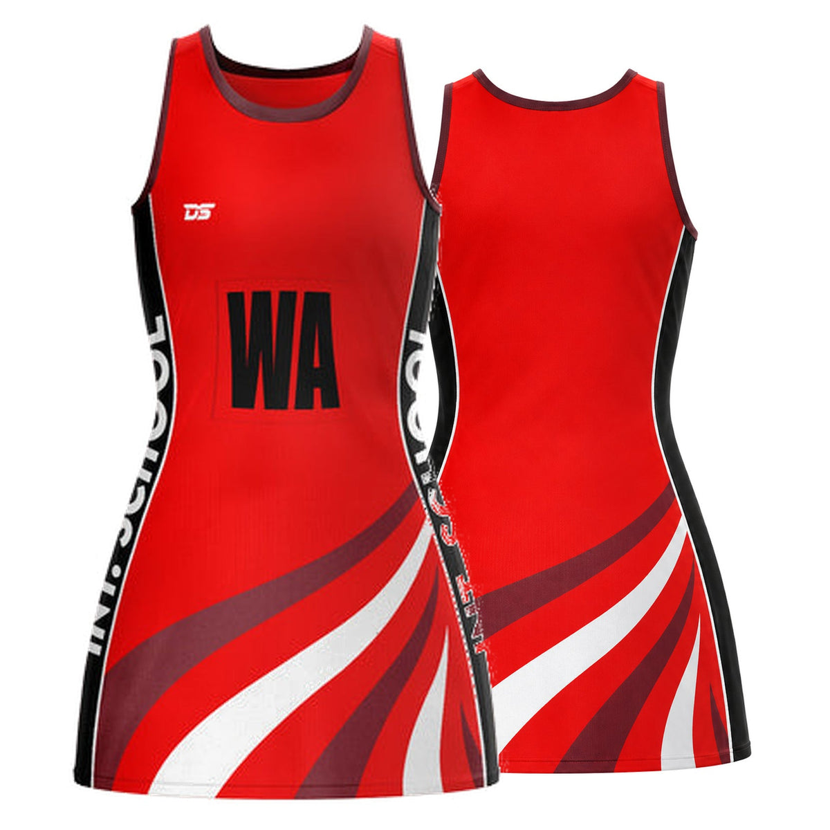 Custom Netball Dress - Design 20