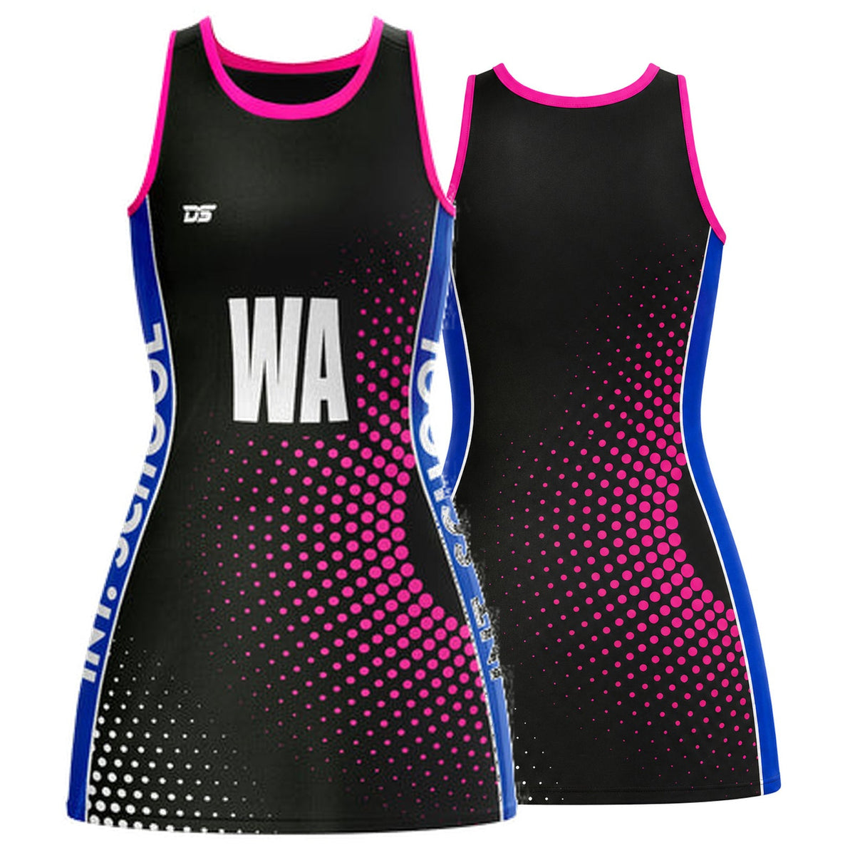 Custom Netball Dress - Design 29