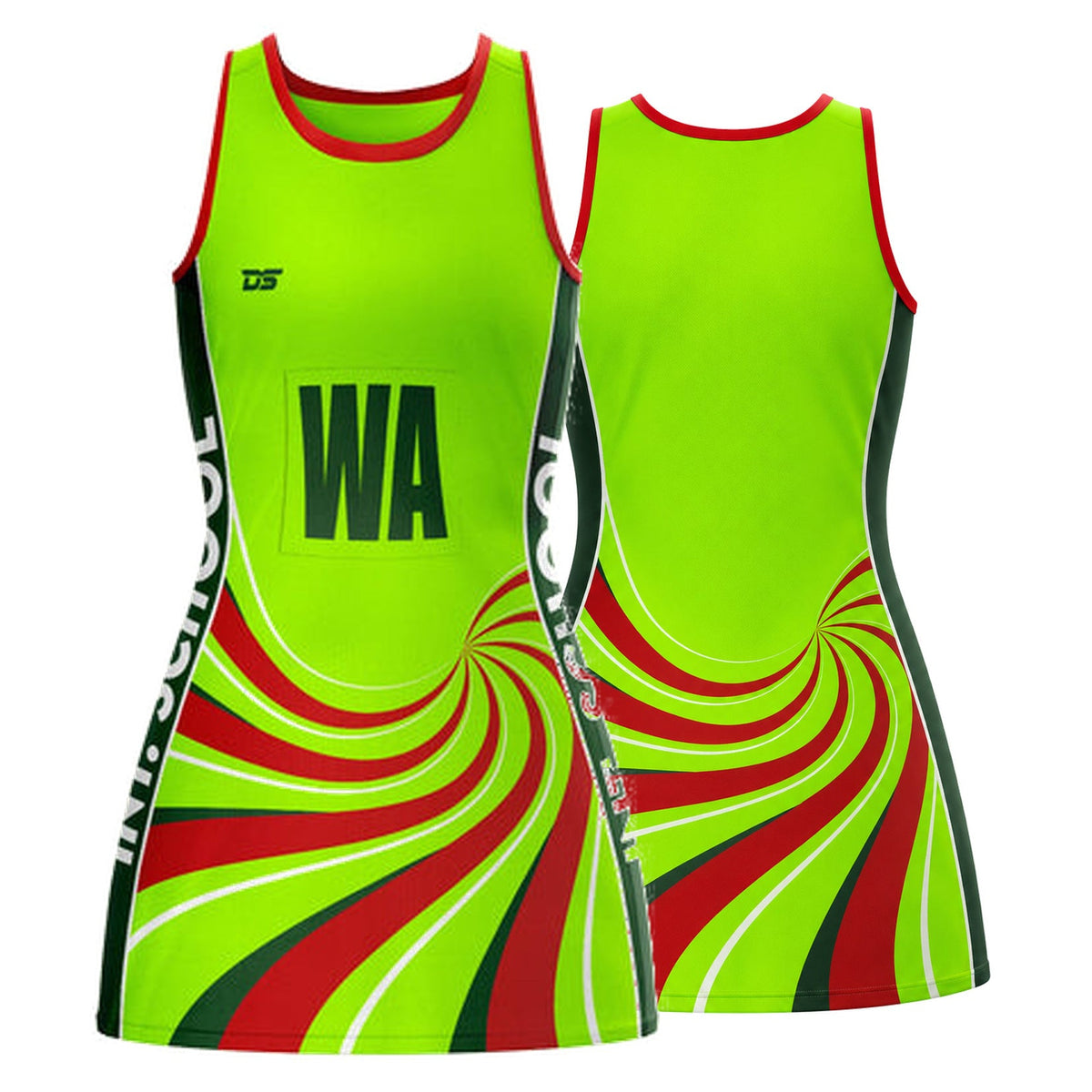 Custom Netball Dress - Design 30
