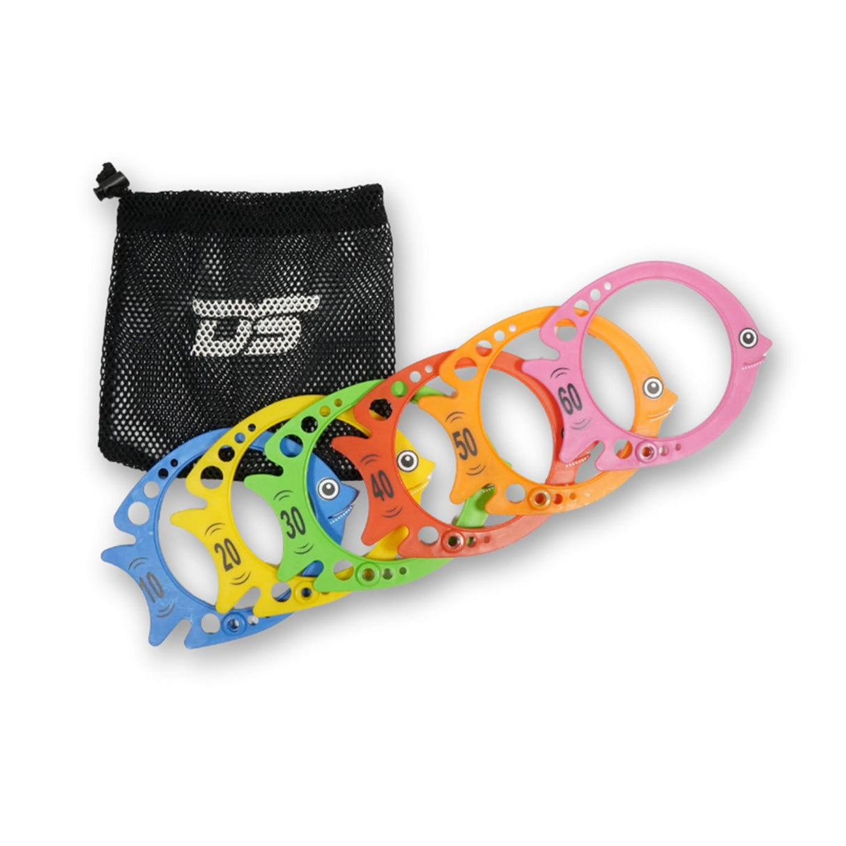 Dive Fish ( Set of 6) - Beach & Pool Toys - Dawson Sports